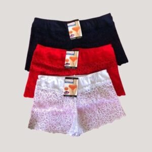 PANTY BOXER DE ENCAJE