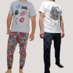 PIJAMA CON GRAFICO DE CABALLERO